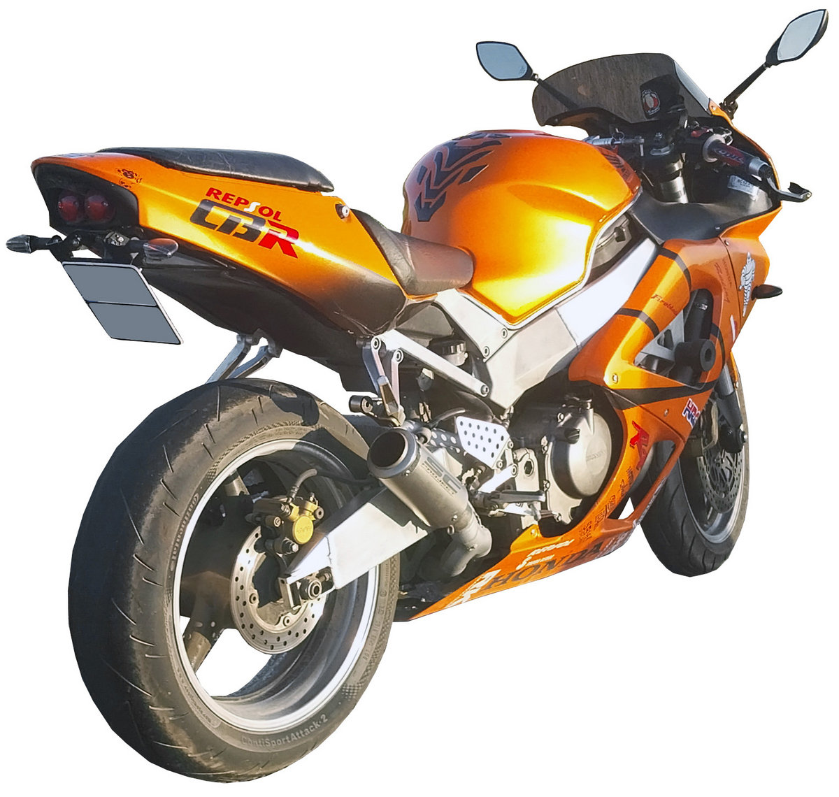 Honda CBR929RR 2000 sport bike motorcycle photo detail