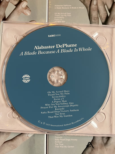 A Blade Because A Blade Is Whole | Alabaster DePlume