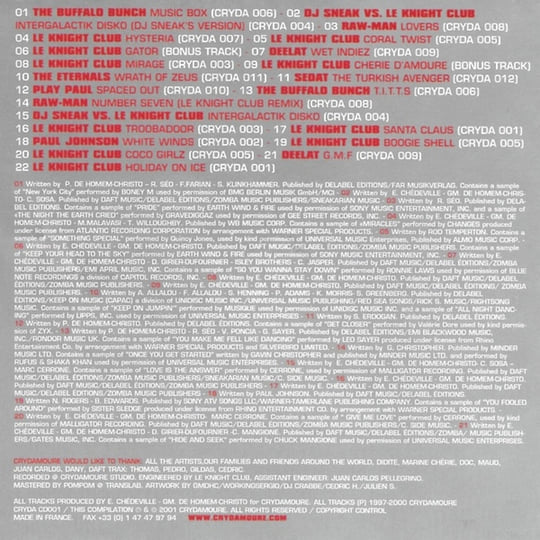 Crydamoure Presents Waves | Le Knight Club, The Buffalo Bunch, DJ