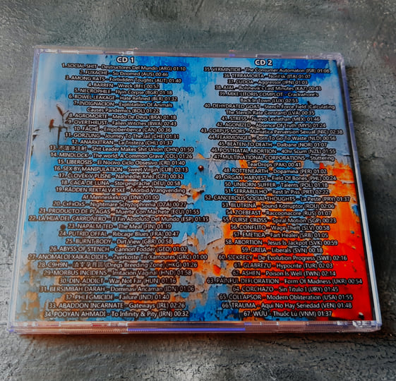 United Nations of Grindcore 2025 | V/A | THE HILLS ARE DEAD - Records