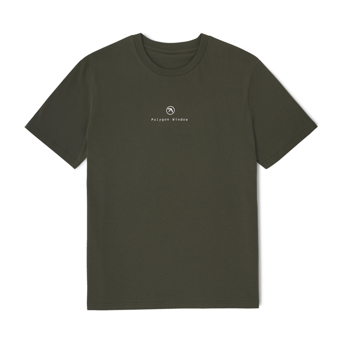 ミュージシャン Polygon Window T-Shirt Military Green XL Polygon Window T-shirt - Khaki | Aphex Twin
