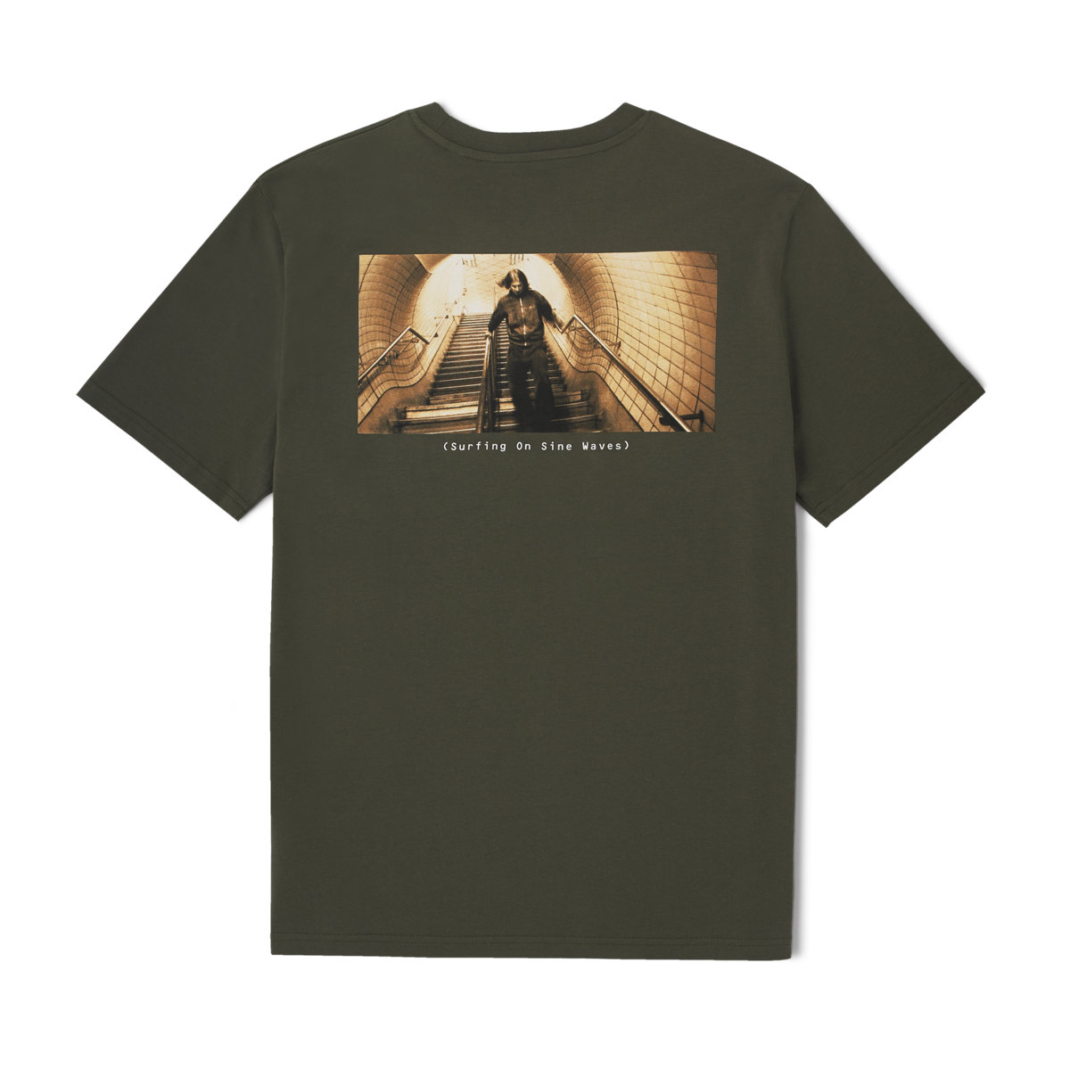 ミュージシャン Polygon Window T-Shirt Military Green XL Polygon Window T-shirt - Khaki | Aphex Twin