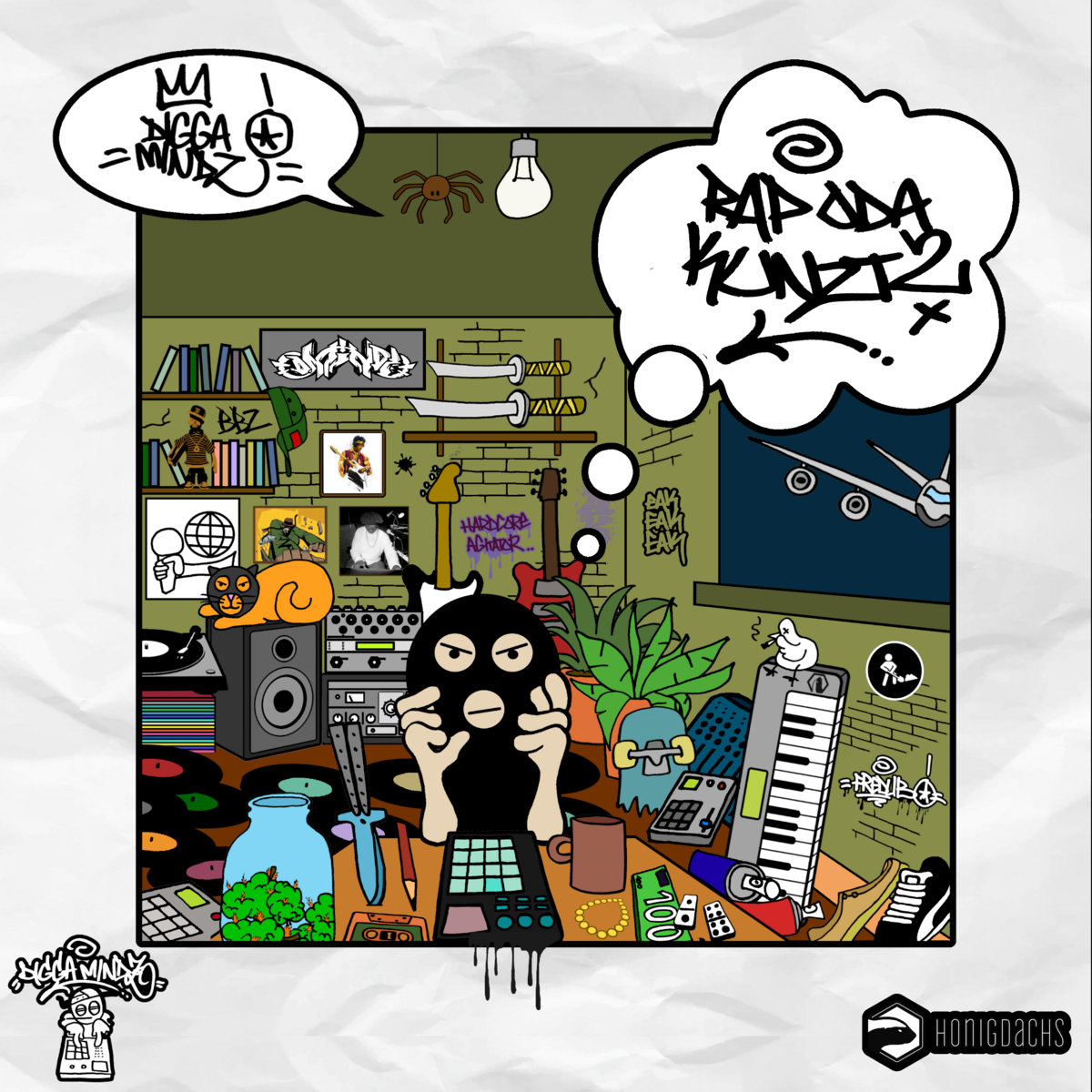 Space Monkey LP | Digga Mindz