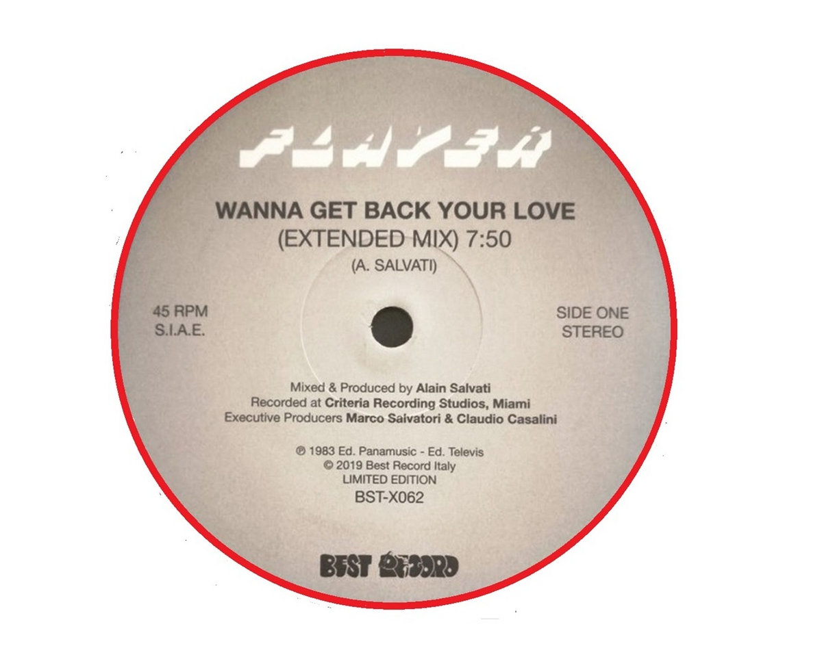Wanna Get Back Your Love [BST-X062] | FLAYER | Best Record