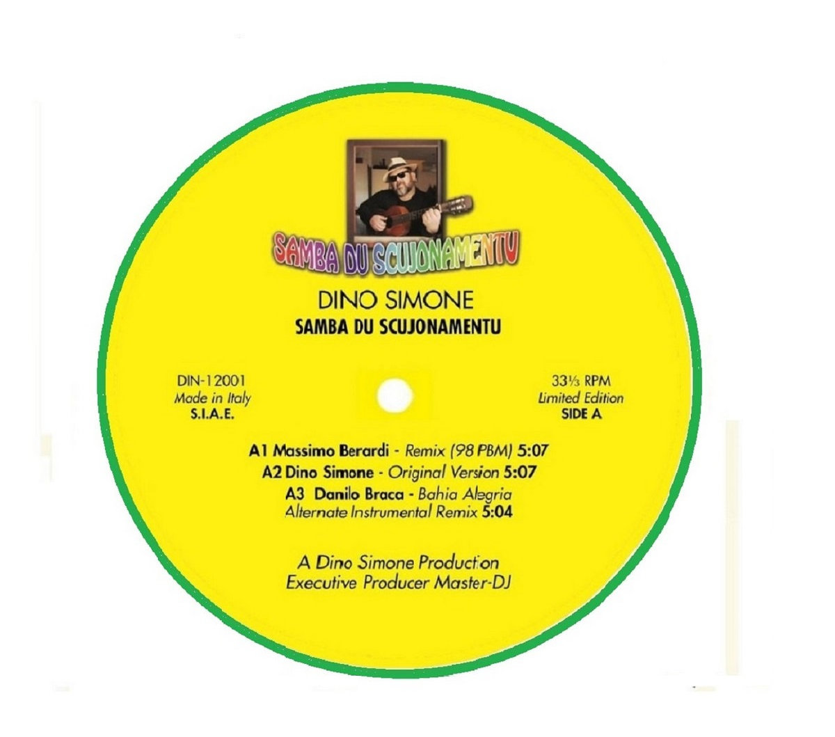 Samba du Scujonamentu [DIN-12001] | DINO SIMONE | Best Record