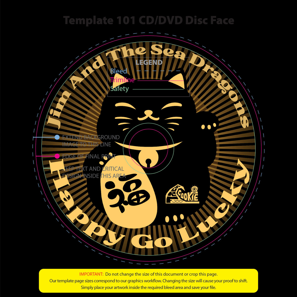 Happy Go Lucky (CD, 2025) - SC062 | Jim And The Sea Dragons | Surf