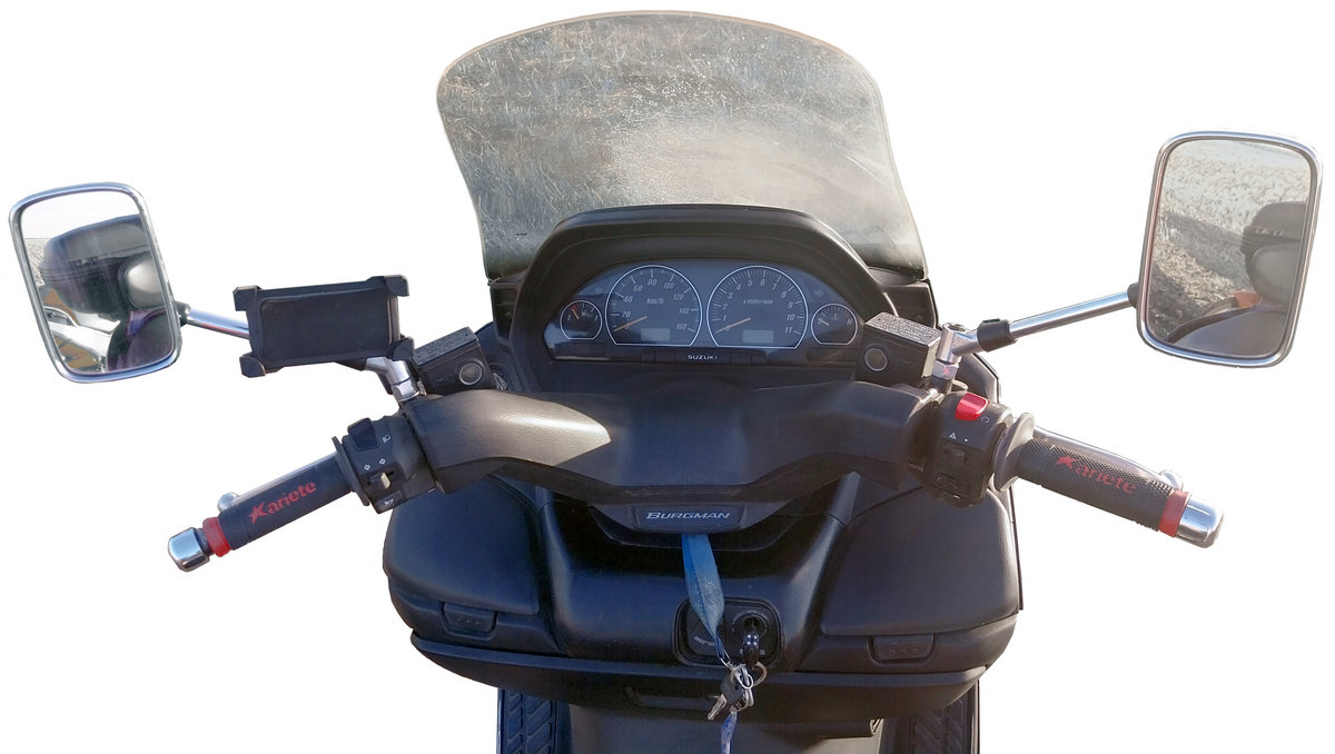 Suzuki Burgman AN400 1999 maxi touring scooter motorcycle photo detail