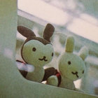 straw, water, pinstripe | roly poly rag bear | [7th heaven]