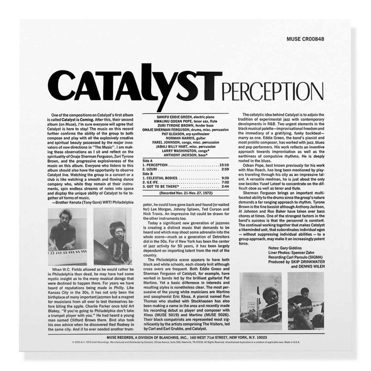 Perception | Catalyst | Jazz Dispensary