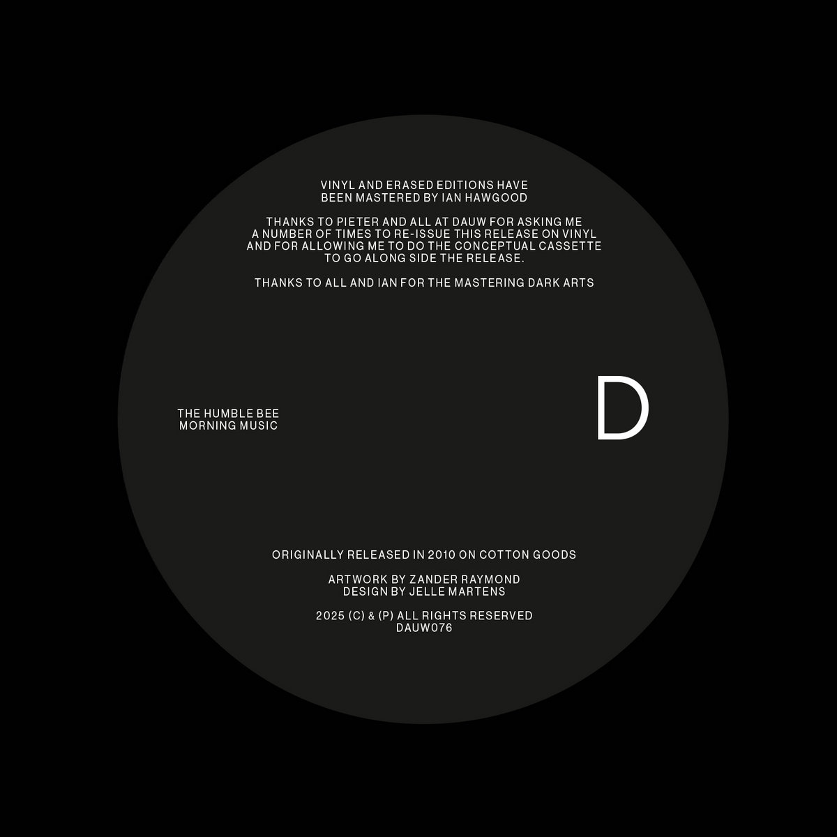 morning music | the humble bee