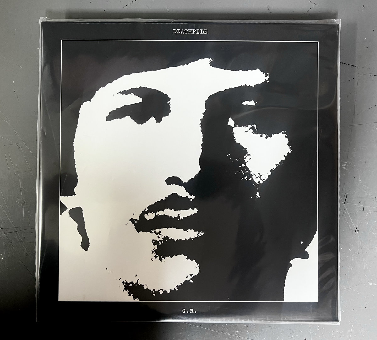 Deathpile 'G.R.' Black Vinyl LP Record | Hospital Productions