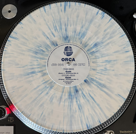 JIG002 Orca - 4am Original / Unreleased Mix 1 / Remix / Unreleased