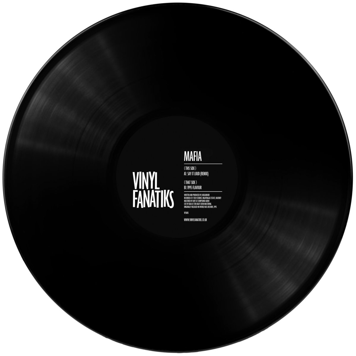 MAFIA - Say It Loud (Remix) / 1995 Flavour - VFS085 - BLACK VINYL ...