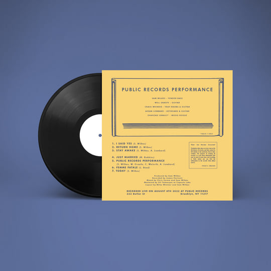 Public Records Performance | Sam Wilkes