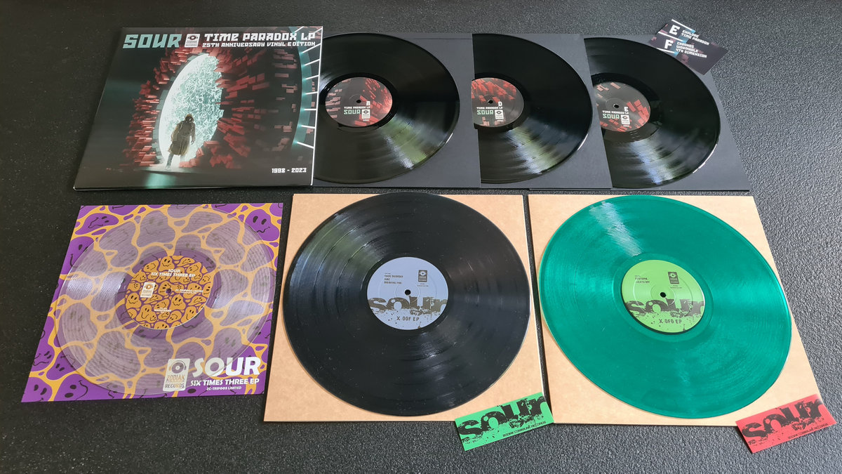 ZC041 - X-00F EP | SOUR | Zodiak Commune Records
