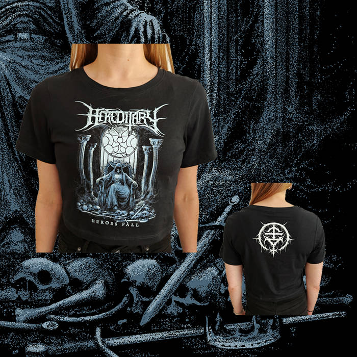 Cropped Shirt "Heroes Fall"
