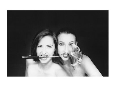 Claudia and Susanne – a limited art print by Andrew Catlin | xPropaganda