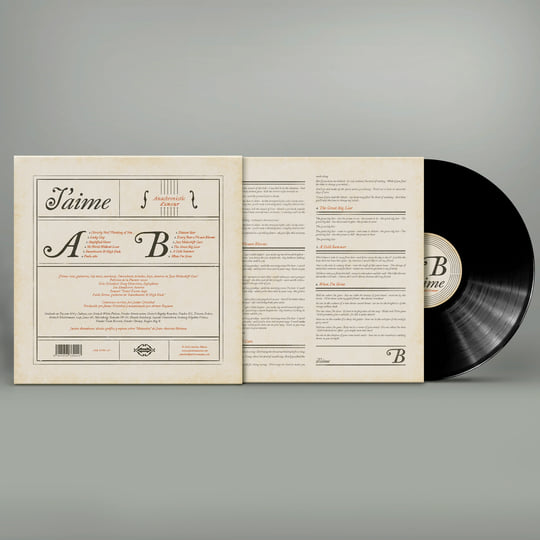 Anachronistic d'amour | J'AIME | Jabalina Música