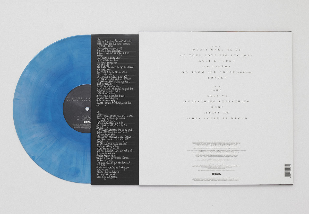 レコード　LIANNE LA HAVAS is your love big LP Lianne La Havas - Is Your Love Big Enough? Record Store Day