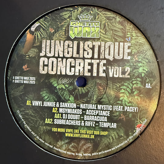 Junglistique Concrete EP Vol 2 | Various Artists | Warehouse Wax