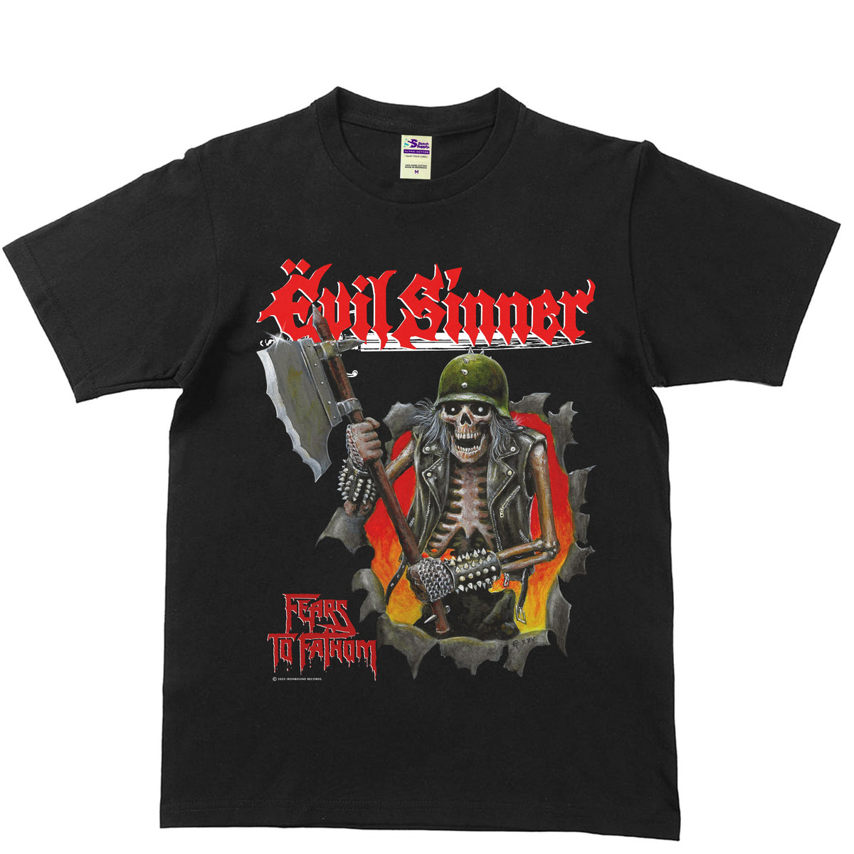 Ëvil Sínner - Fears to Fathom - Short Sleeve | Ironbound Records