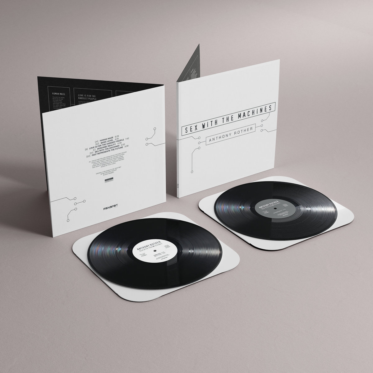 SEX WITH THE MACHINES - reissue (VINYL ONLY) | Anthony Rother