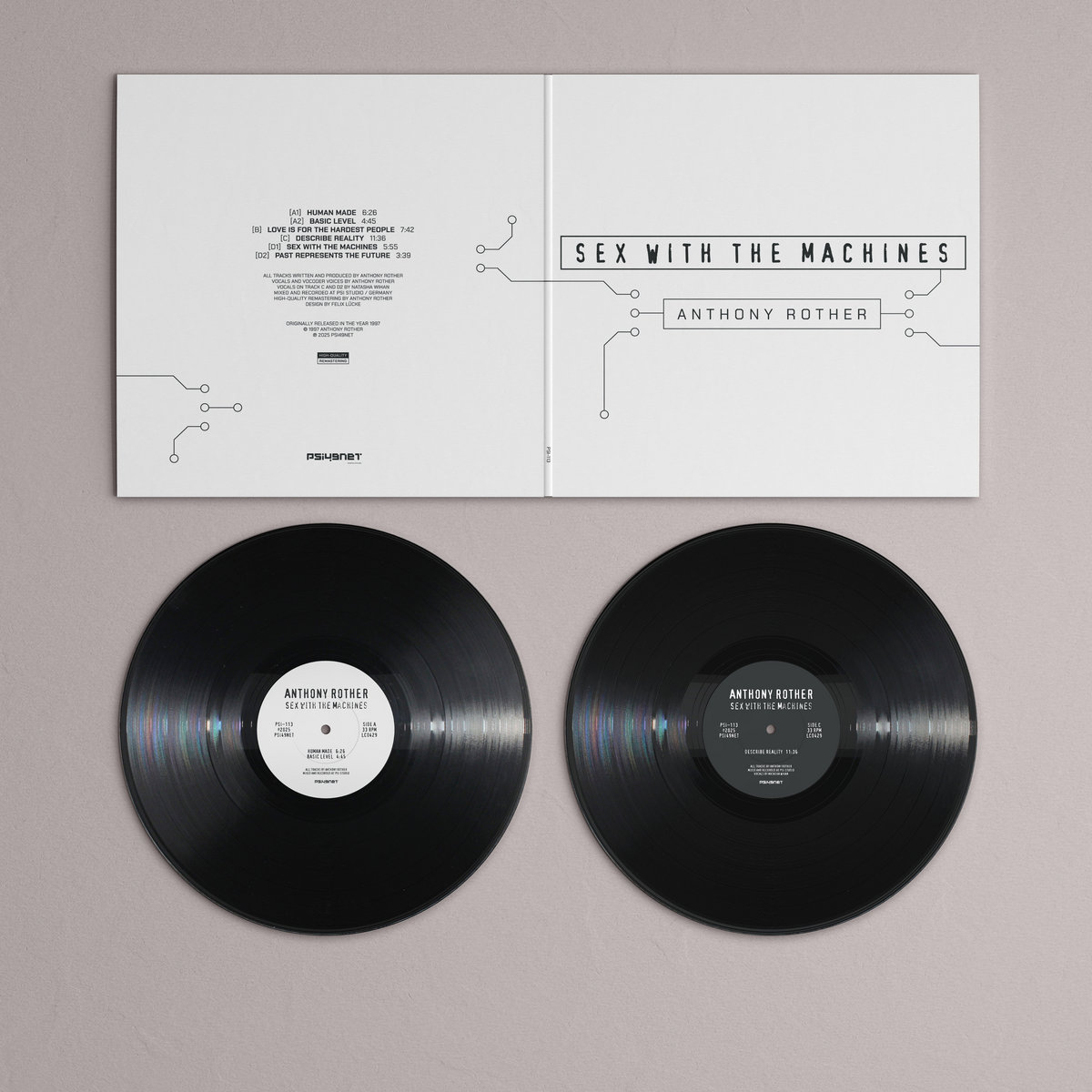 激レア　Anthony Rother／Sex With The Machines SEX WITH THE MACHINES - reissue | Anthony Rother