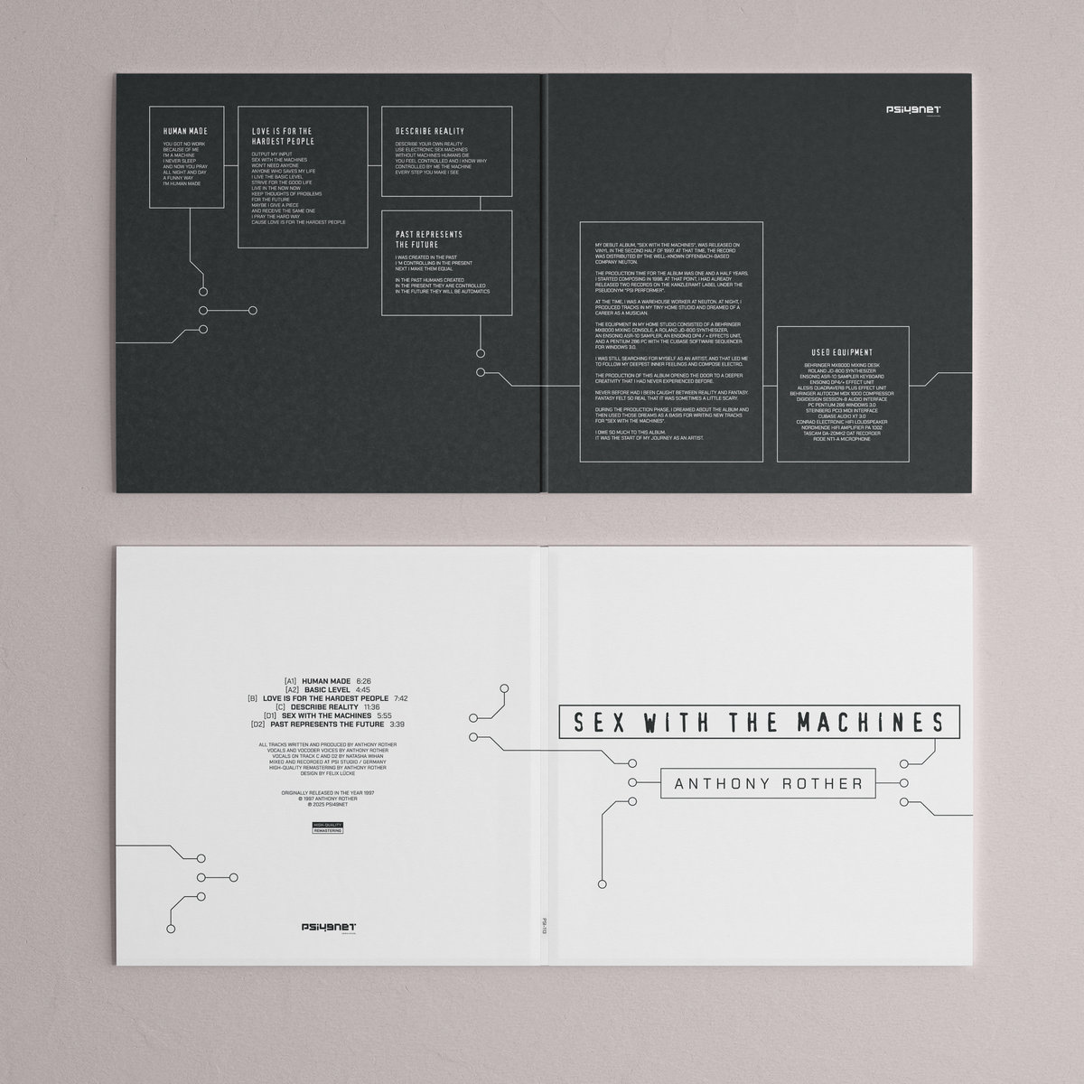 SEX WITH THE MACHINES - reissue | Anthony Rother
