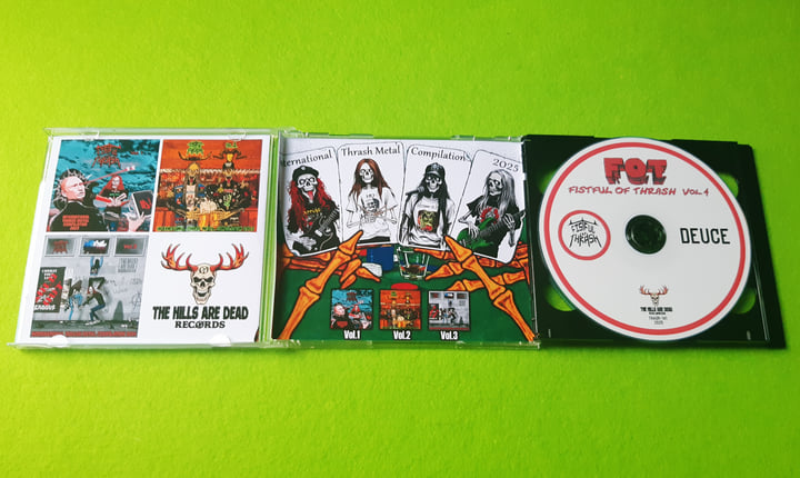 FISTFUL OF THRASH Vol.4 | V/A Thrash Metal 2025 | THE HILLS ARE