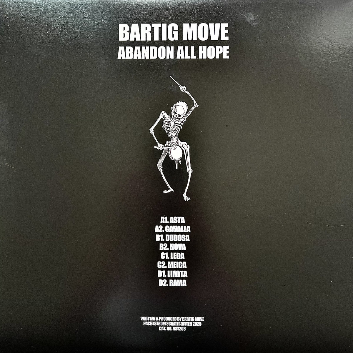 Abandon All Hope (Album) | Bartig Move | Nachtstrom Schallplatten
