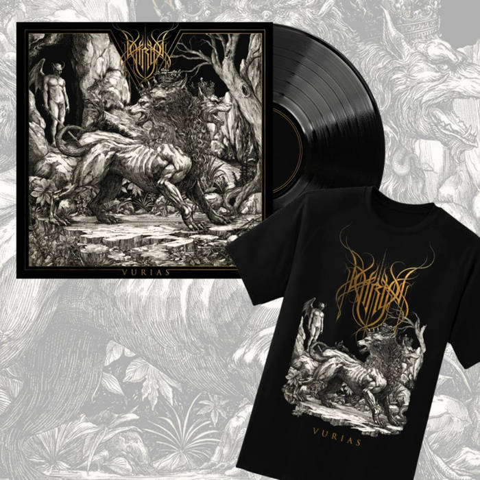 Vurias – bundle T-shirt & Limited Edition 180 gram Black Vinyl