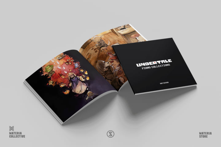 【オマケステッカー】UNDERTALE PIANO COLLECTIONS 2冊 UNDERTALE Piano Collections, Vol. 2 | Toby Fox, David Peacock