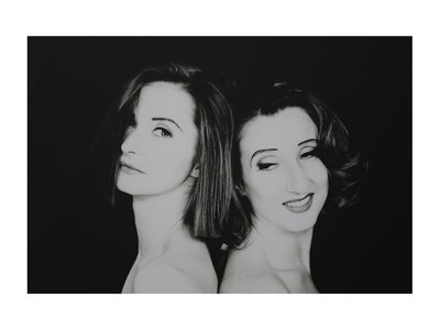 Claudia and Susanne – a limited art print by Andrew Catlin | xPropaganda