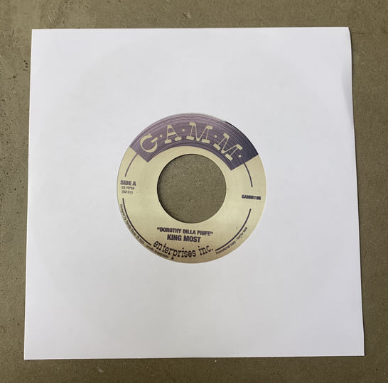KING MOST / Dorothy Dilla Phife 7インチ Dorothy Dilla Phife / Honey Caldwell | King Most | G.A.M.M.