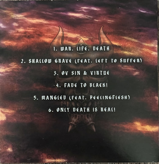 WAR, LIFE, DEATH - EP | Sinizter