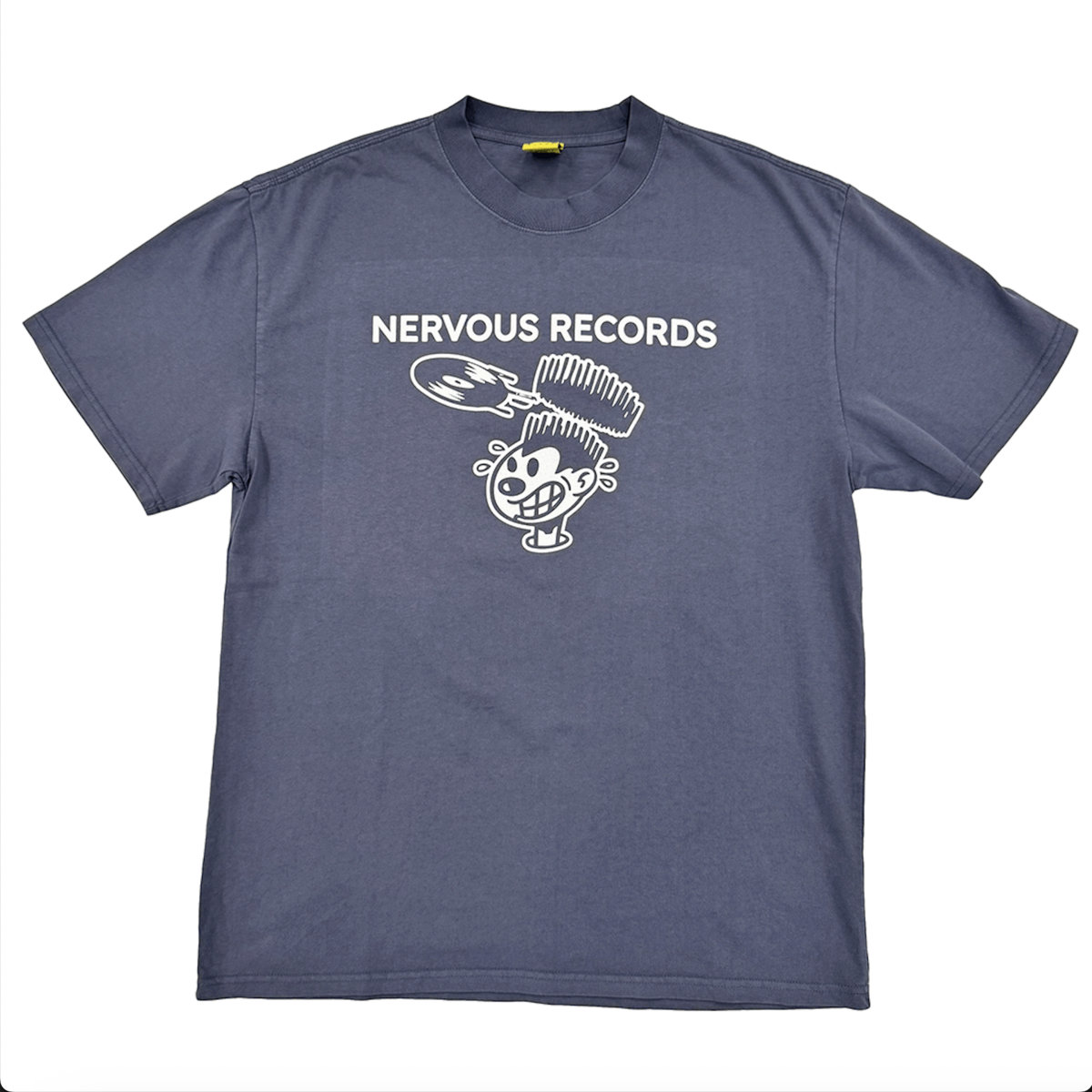 Nervous Connection T-Shirt (Indigo Blue) | Nervous Records