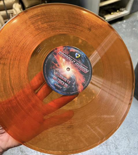 サンドクロック　KALEIDO SCOPE サイン入り CD Vintage Musical Kaleidoscope Music Scope Made in Japan