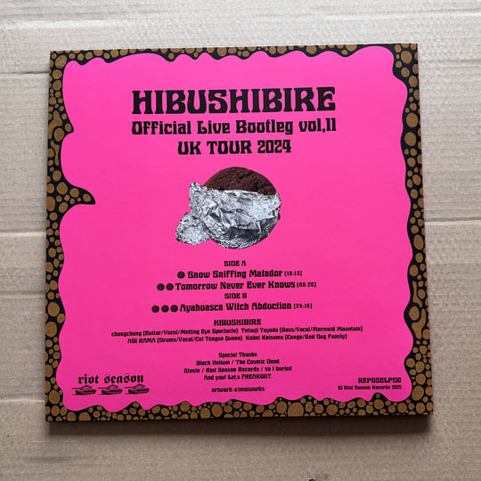 Official Live Bootleg Volume 11 | HIBUSHIBIRE | Riot Season Records