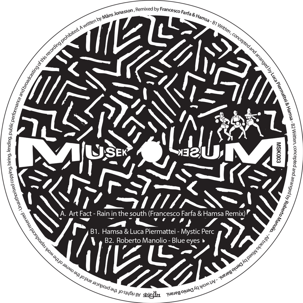 Various – MUSEK03 | Art Fact, Francesco Farfa, Hamsa, Luca