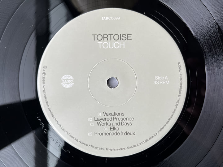 Tortoise 名盤LP 独盤 Touch | Tortoise | International Anthem