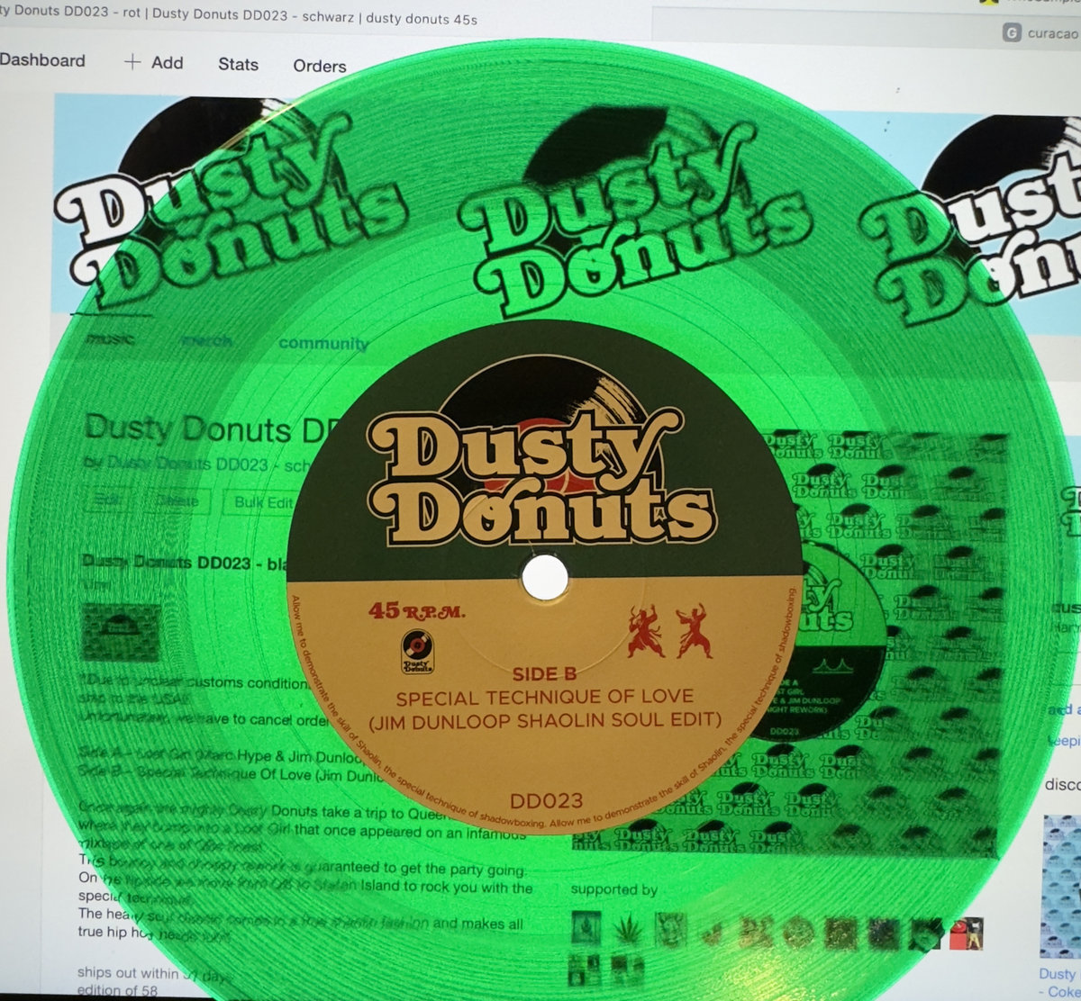 Dusty Donuts DD008 レコード Dusty Donuts DD023 | Dusty Donuts DD023 - schwarz | dusty donuts 45s