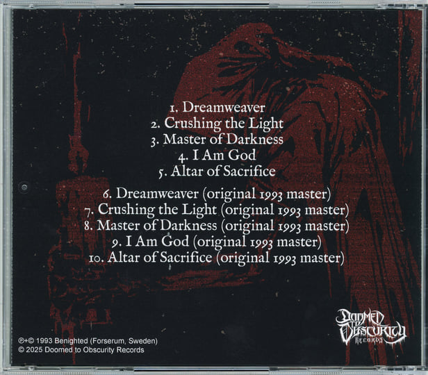 The Master of Darkness | Benighted | Doomed to Obscurity Records