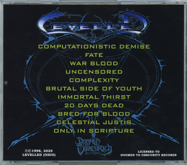 Disintegration of Humanity | Levelled | Doomed to Obscurity Records