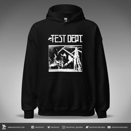 Test Dept VINTAGE "Atonal" themed Hoodie, image 1