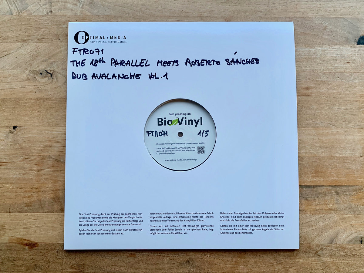 Dub Avalanche Vol. 1 | The 18th Parallel meets Roberto Sánchez