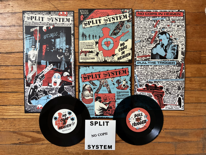 No Cops In Heaven / Pull The Trigger | Split System | Static Shock