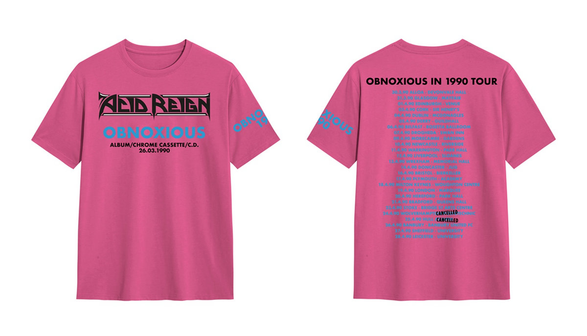 Obnoxious 35th Anniversary Shirt | Acid Reign