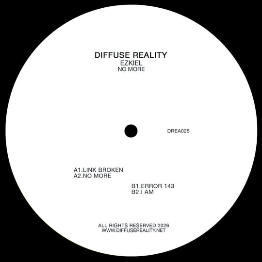 Ezkiel - No More [Vinyl] | Diffuse Reality Records