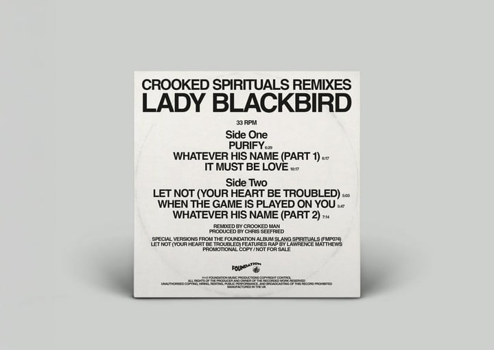 Crooked Spirituals | Lady Blackbird VS Crooked Man | Foundation Music