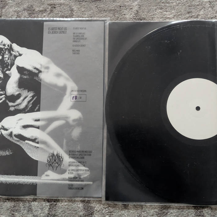 Es laesst nicht los, ich jedoch laengst – "Es laesst nicht los, ich jedoch laengst" test pressing special edition